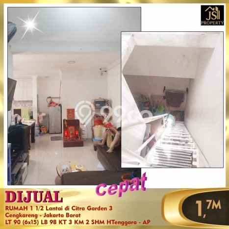 Dijual Rumah 2 Kamar Lokasi Ideal Nyaman dan Strategis di Cengkareng Dijual Rumah 2 Kamar Lokasi Ideal Nyaman dan Strategis di Cengkareng