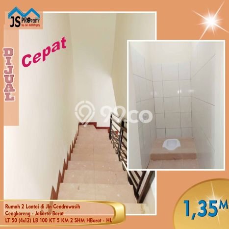 Hunian Nyaman Asri 4 KT Siap Pakai di Cengkareng Barat Jakarta Barat Hunian Nyaman Asri 4 KT Siap Pakai di Cengkareng Barat Jakarta Barat