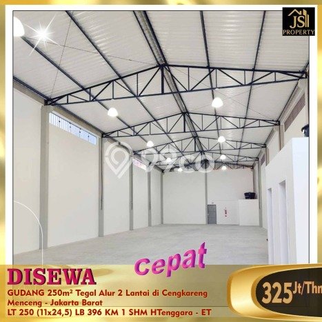 Gudang paling strategis disewakan di Cengkareng Jakarta Barat Gudang paling strategis disewakan di Cengkareng Jakarta Barat