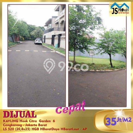 Kavling Tanah Dijual di Cengkareng Jakarta Barat Spesifikasi 520m2 Kavling Tanah Dijual di Cengkareng Jakarta Barat Spesifikasi 520m2