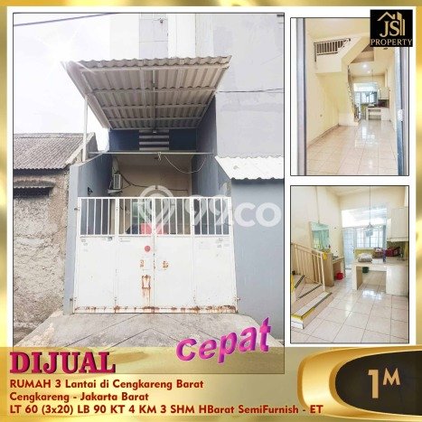 Hunian Cantik Minimalis Lb 90m2 di Cengkareng, Jakarta Barat Hunian Cantik Minimalis Lb 90m2 di Cengkareng, Jakarta Barat