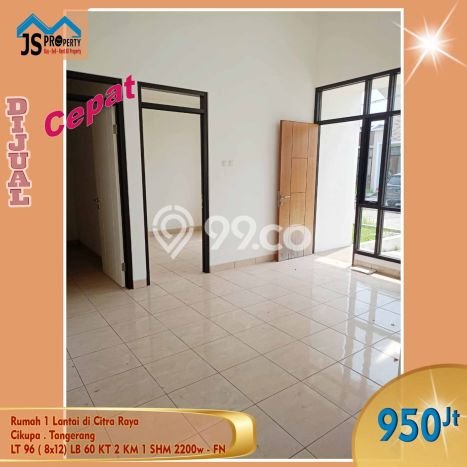 Dijual Hunian Rumah Nyaman 2 KT di Cikupa Citra Raya, Tangerang Dijual Hunian Rumah Nyaman 2 KT di Cikupa Citra Raya, Tangerang