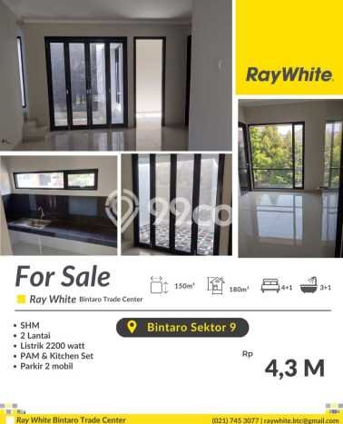 Rumah Luxury Modern Siap Huni di Sektor 9-Bintaro Tangerang Selatan Rumah Luxury Modern Siap Huni di Sektor 9-Bintaro Tangerang Selatan