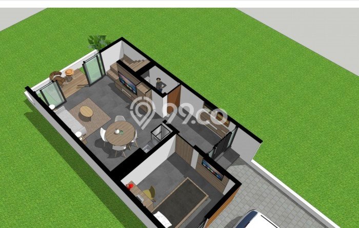 Rumah Modern 3 KT di Cikunir Bekasi Unfurnished Rumah Modern 3 KT di Cikunir Bekasi Unfurnished
