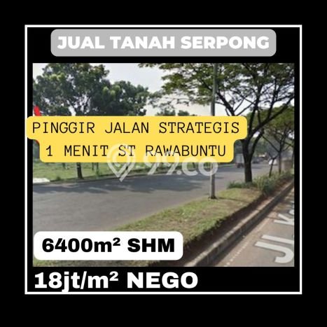 Tanah Dijual Lokasi Serpong, Tangerang Selatan Luas 6400m2 Legalitas Aman Tanah Dijual Lokasi Serpong, Tangerang Selatan Luas 6400m2 Legalitas Aman