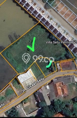 Tanah Kavling untuk Dijual di Setu Bekasi 2304m2 Tanah Kavling untuk Dijual di Setu Bekasi 2304m2