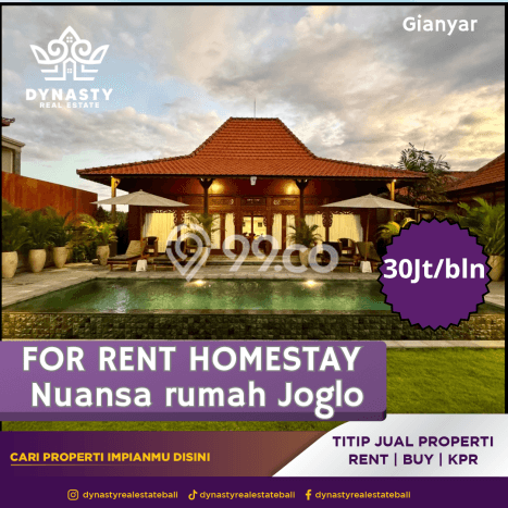 Vila Kawasan Gianyar, Area 0m², Rent Ekonomis, Lokasi Premium Vila Kawasan Gianyar, Area 0m², Rent Ekonomis, Lokasi Premium