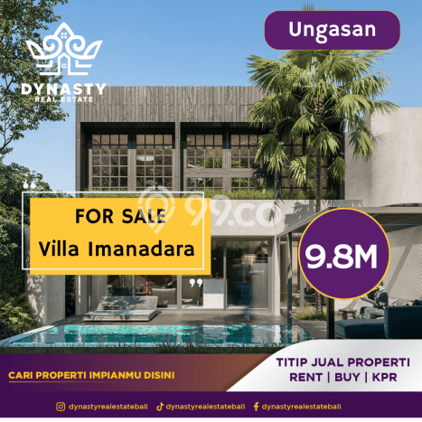 Tersedia Vila Kawasan Ungasan, Ukuran 450m², Akses mudah transportasi Tersedia Vila Kawasan Ungasan, Ukuran 450m², Akses mudah transportasi