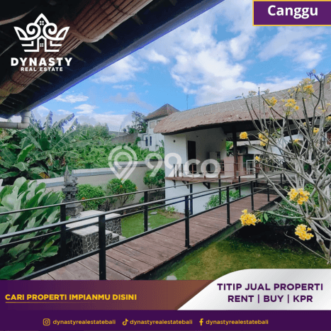 Siap Vila di Canggu, Area 2090m2m², Lingkungan Asri Siap Vila di Canggu, Area 2090m2m², Lingkungan Asri