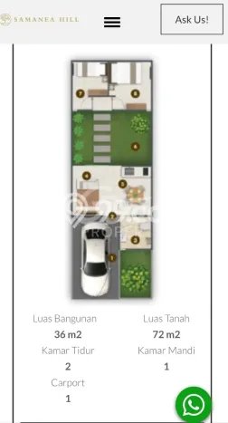 Rumah Minimalis Favorit Dijual Area Parung Panjang LT 72m2 Rumah Minimalis Favorit Dijual Area Parung Panjang LT 72m2