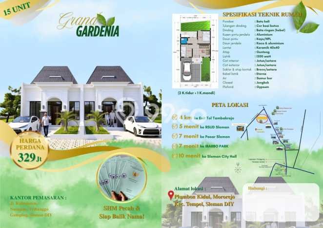 Hunian Murah Dijual Area Sleman, Sleman Harga Rp 428 Juta Hunian Murah Dijual Area Sleman, Sleman Harga Rp 428 Juta