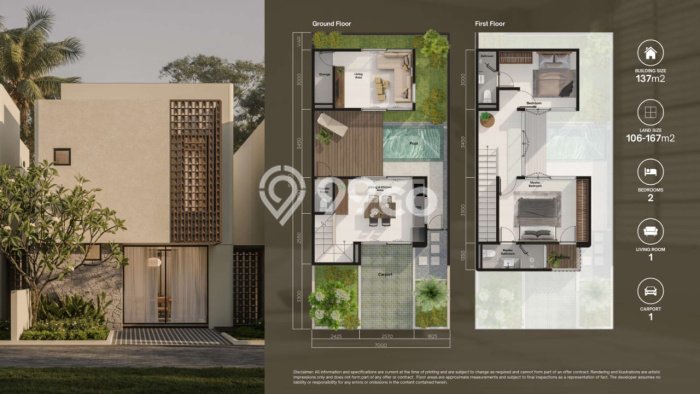 Vila Strategis di , Area 106m2m², View Indah sekitar Vila Strategis di , Area 106m2m², View Indah sekitar