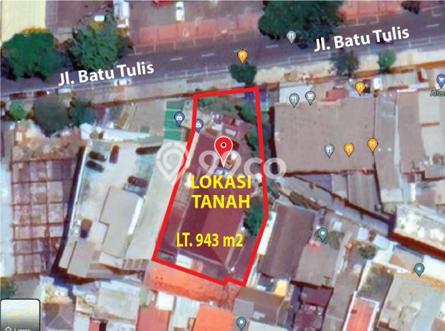 Lahan Dijual Lokasi Gambir, Jakarta Pusat dengan Luas Tanah 943m2 dan Status SHM Lahan Dijual Lokasi Gambir, Jakarta Pusat dengan Luas Tanah 943m2 dan Status SHM