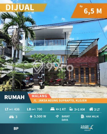 For Sale Rumah Mewah Exclusive di Klojen, Malang For Sale Rumah Mewah Exclusive di Klojen, Malang
