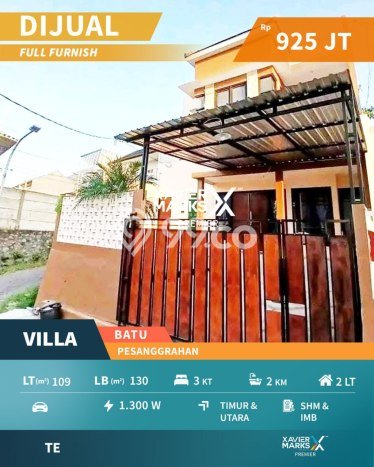 Dijual Rumah Eksklusif 3 KT di Batu, Malang Dijual Rumah Eksklusif 3 KT di Batu, Malang