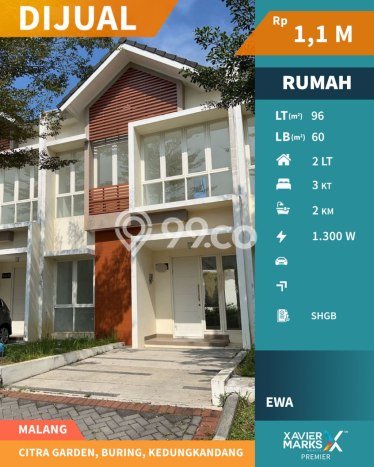 Dijual Rumah Strategis Bagus Punya 3 KT di Kedungkandang Malang - Dijual Rumah Strategis Bagus Punya 3 KT di Kedungkandang Malang -