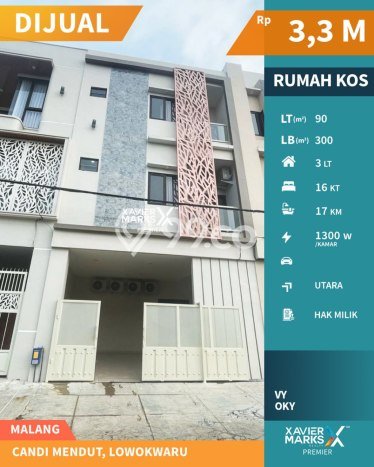 Unit Kost Dijual di Malang Spesifikasi 16 Kamar Tidur dan Kawasan Strategis Unit Kost Dijual di Malang Spesifikasi 16 Kamar Tidur dan Kawasan Strategis