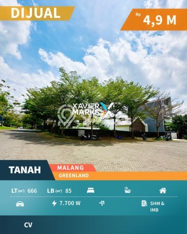 Dijual Tanah Lokasi Dieng Tidar, Malang Seluas 666m2 Dijual Tanah Lokasi Dieng Tidar, Malang Seluas 666m2