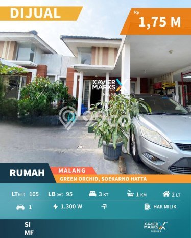 Jual Rumah Modern 3 KT di Soekarno Hatta, Malang Jual Rumah Modern 3 KT di Soekarno Hatta, Malang