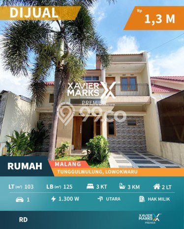 For Sale Hunian Rumah Terawat 3 KT di Soekarno Hatta, Malang For Sale Hunian Rumah Terawat 3 KT di Soekarno Hatta, Malang