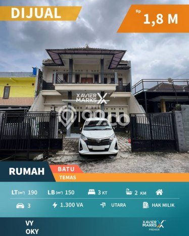 Vila Kawasan , Luas 190m2m², Lokasi Strategis Vila Kawasan , Luas 190m2m², Lokasi Strategis
