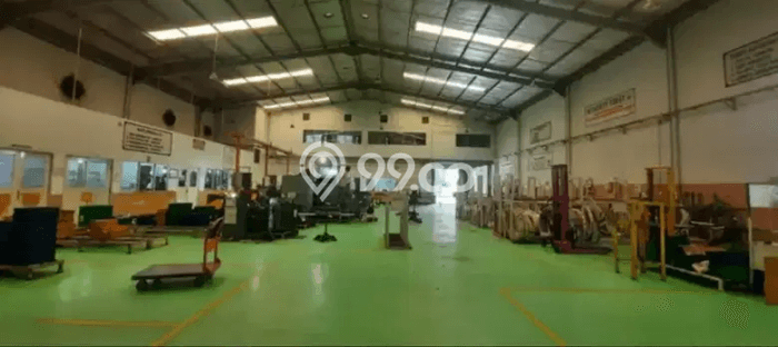 Unit Gudang Dijual di Cikarang Selatan Bekasi Luas Tanah 1740m2, Luas Bangunan 1009m2 Unit Gudang Dijual di Cikarang Selatan Bekasi Luas Tanah 1740m2, Luas Bangunan 1009m2