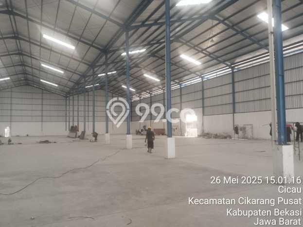 Untuk Disewa Gudang di Cikarang Selatan Bekasi LT 6000m2, LB 3774m2 Untuk Disewa Gudang di Cikarang Selatan Bekasi LT 6000m2, LB 3774m2
