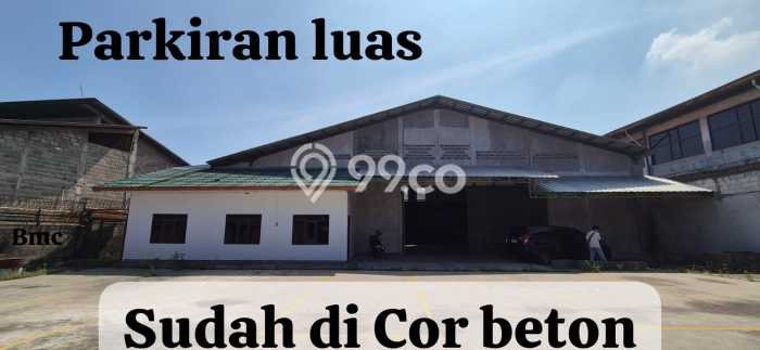 Untuk Dijual! Gudang di Cimahi Bandung LT 2600m2 / LB 700m2 Kawasan Strategis Untuk Dijual! Gudang di Cimahi Bandung LT 2600m2 / LB 700m2 Kawasan Strategis