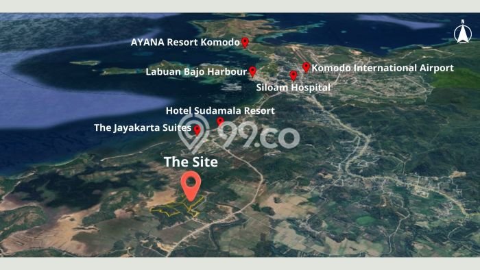 Dijual Tanah di Manggarai Barat, Luas 183000m2 - Dijual Tanah di Manggarai Barat, Luas 183000m2 -