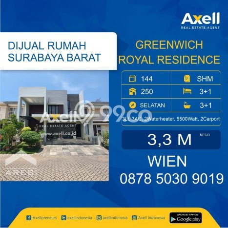 Siap Huni Hunian Elit 3 Kamar di Wiyung Dekat ke Mana Saja Siap Huni Hunian Elit 3 Kamar di Wiyung Dekat ke Mana Saja