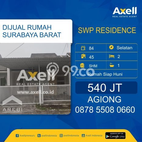 Rumah Strategis Minimalis Lb 45m2 di Gresik, Gresik Rumah Strategis Minimalis Lb 45m2 di Gresik, Gresik