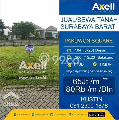 Dijual Tanah Lokasi Surabaya Kota, Surabaya Seluas 484m2 Dijual Tanah Lokasi Surabaya Kota, Surabaya Seluas 484m2