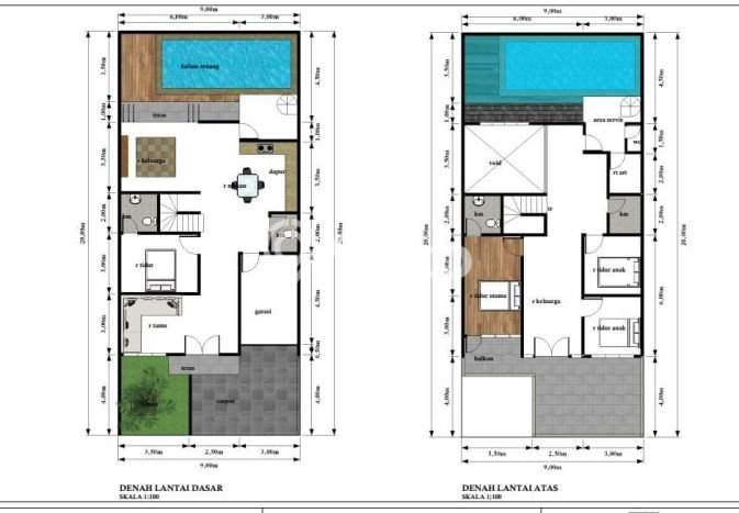 Hunian Asri Bintaro, Lingkungan Sejuk - LT 180m² Hunian Asri Bintaro, Lingkungan Sejuk - LT 180m²
