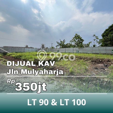 Tanah Kavling Dijual di Mulyaharja, Bogor dengan Luas Tanah 90m2 Tanah Kavling Dijual di Mulyaharja, Bogor dengan Luas Tanah 90m2