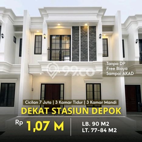 Rumah Modern Minimalis 3 Kamar Siap Huni di Cilodong Rumah Modern Minimalis 3 Kamar Siap Huni di Cilodong