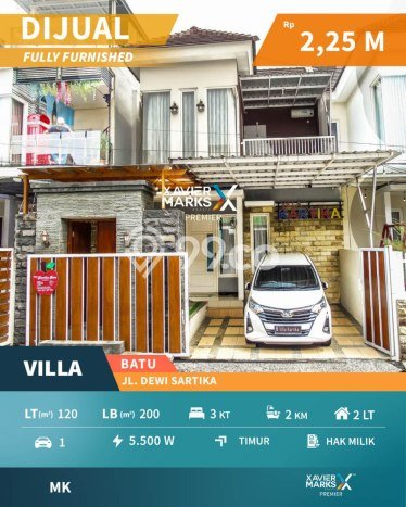Dijual Cepat Rumah Bagus Siap Huni LB 200m2 di Batu, Batu Dijual Cepat Rumah Bagus Siap Huni LB 200m2 di Batu, Batu