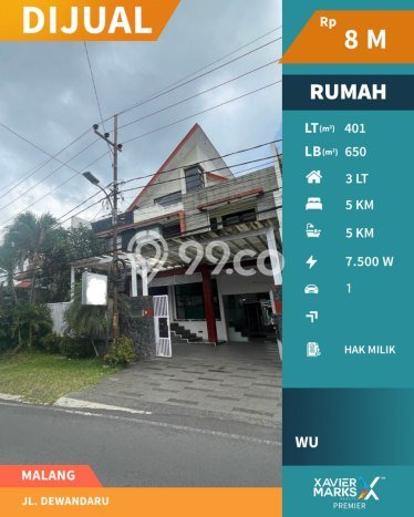 Komersial Paling Dicari LB 650m2 Dijual di Lowokwaru Komersial Paling Dicari LB 650m2 Dijual di Lowokwaru