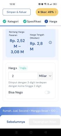 Rumah Minimalis 3 Kamar LT 100m2 di Mangga Besar Rumah Minimalis 3 Kamar LT 100m2 di Mangga Besar