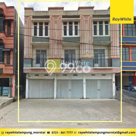 Ruko Komersial Disewakan di Way Halim Bandar Lampung Luas 504m2 Ruko Komersial Disewakan di Way Halim Bandar Lampung Luas 504m2