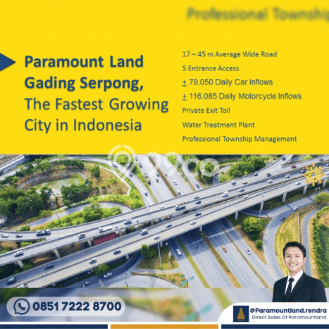 Kavling Tanah untuk Dijual di Gading Serpong, Tangerang, Luas 2822m2 Kavling Tanah untuk Dijual di Gading Serpong, Tangerang, Luas 2822m2