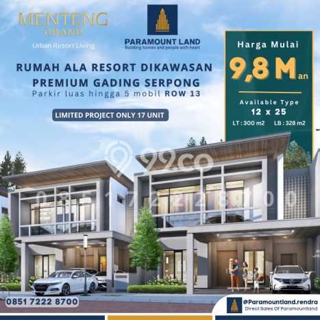 Hunian Super Elit dengan Akses Paling Strategis di Gading Serpong, Tangerang Hunian Super Elit dengan Akses Paling Strategis di Gading Serpong, Tangerang