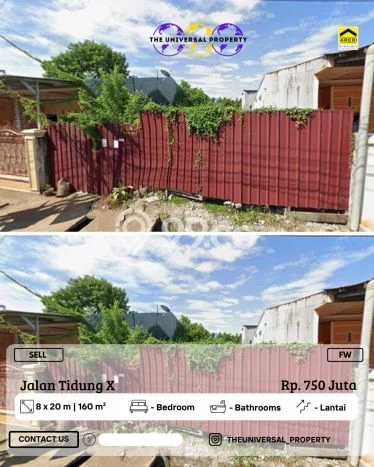 Tanah Dijual di Makassar Seluas 160m2 Strategis Tanah Dijual di Makassar Seluas 160m2 Strategis