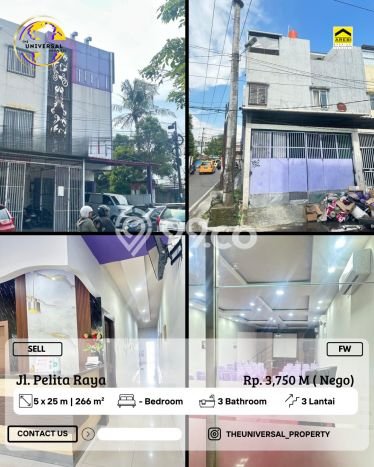 Dijual! Ruko di Ballaparang Makassar LT 136m2 / LB 266m2 Kawasan Strategis Dijual! Ruko di Ballaparang Makassar LT 136m2 / LB 266m2 Kawasan Strategis