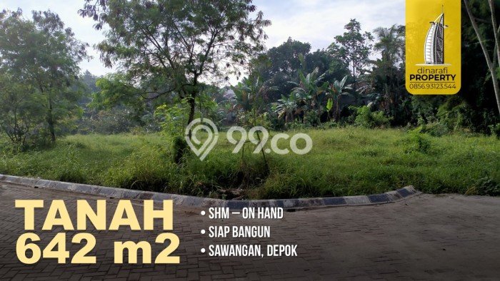 Tanah Kavling untuk Dijual di Sawangan Depok 642m2 Tanah Kavling untuk Dijual di Sawangan Depok 642m2