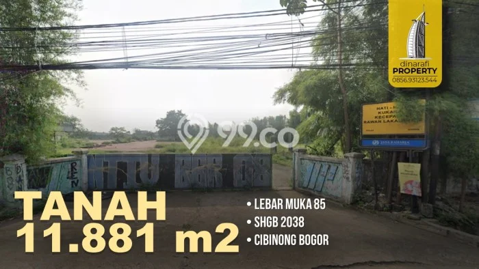 Kavling Tanah Dijual di Cibinong Bogor Spesifikasi 11881m2 Kavling Tanah Dijual di Cibinong Bogor Spesifikasi 11881m2