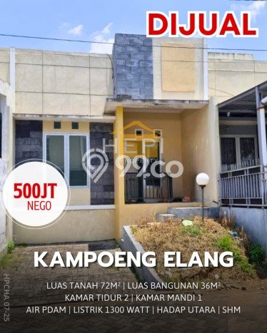 Rumah Sederhana Dijual Lokasi Tembalang 2 Kamar dengan Luas Tanah 72m2 Rumah Sederhana Dijual Lokasi Tembalang 2 Kamar dengan Luas Tanah 72m2