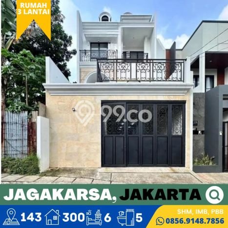 Hunian Mewah Siap Huni LT 143m2 di Jagakarsa, Jakarta Selatan Hunian Mewah Siap Huni LT 143m2 di Jagakarsa, Jakarta Selatan