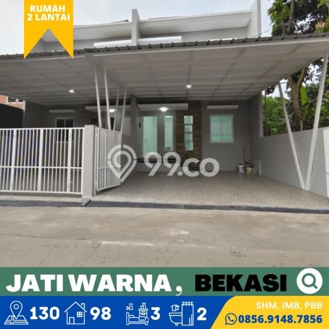 Rumah Luas Asri 3 KT Siap Pakai di Jatiwarna Bekasi Rumah Luas Asri 3 KT Siap Pakai di Jatiwarna Bekasi