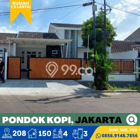 Dijual Hunian Mewah dengan Fasilitas Sekitar Komplit di Duren Sawit, Jakarta Timur Dijual Hunian Mewah dengan Fasilitas Sekitar Komplit di Duren Sawit, Jakarta Timur