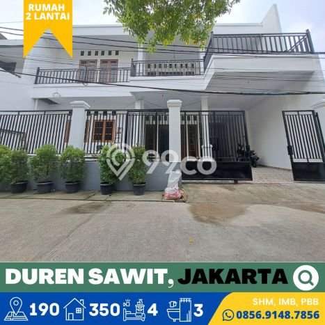 Investasi Masa Depan LT 190m2m² Akses Mudah di Jantung Kota Pondok Kelapa, Jakarta Timur Investasi Masa Depan LT 190m2m² Akses Mudah di Jantung Kota Pondok Kelapa, Jakarta Timur
